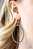 Paparazzi Accessories Dazzle on Demand Blue Earring