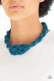 Paparazzi Accessories A Standing Ovation - Blue Necklace Set