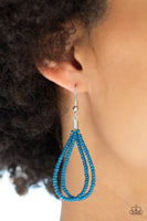 Paparazzi Accessories A Standing Ovation - Blue Necklace Set