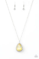 Paparazzi Accessories Come of Ageless Yellow Necklace Set