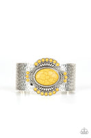 Paparazzi Accessories Canyon Crafted Yellow Bracelet