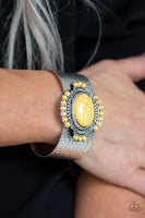 Paparazzi Accessories Canyon Crafted Yellow Bracelet