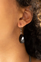 Paparazzi Accessories Vixen Conviction - Black Necklace Set