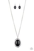 Paparazzi Accessories Harbor Harmony Black Necklace Set