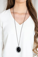 Paparazzi Accessories Harbor Harmony Black Necklace Set