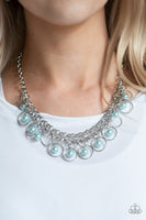 Paparazzi Accessories Party Time - Blue Necklace Set