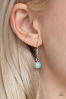 Paparazzi Accessories Party Time - Blue Necklace Set