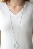 Paparazzi Accessories A Dazzling Distraction Blue Necklace Set