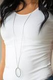 Paparazzi Accessories A Dazzling Distraction - Green Necklace Set