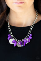Paparazzi Accessories Treasure Shore Purple Necklace