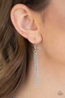 Paparazzi Accessories It Will Be Over MOON - Silver Necklace