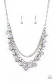 Paparazzi Accessories Wait and SEA Silver Necklace Set