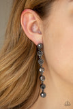 Paparazzi Accessories Dazzling Debonair Black Earring