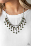 Paparazzi Accessories Earth Conscious - Green Necklace Set