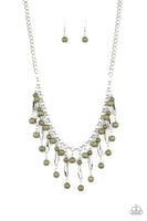 Paparazzi Accessories Earth Conscious - Green Necklace Set