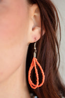 Paparazzi Accessories The Great Outback Orange Necklace Set