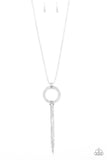Paparazzi Accessories Not a HEIR Out Of Place White Necklace