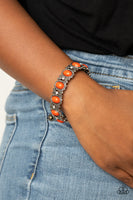 Paparazzi Accessories A Piece of Cake - Orange Bracelet