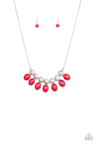 Paparazzi Accessories Environmental Impact - Red Necklace Set