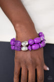 Paparazzi Accessories Fruity Flavor Purple Bracelet