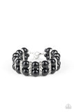 Paparazzi Accessories Glowing Glam Black Bracelet