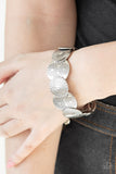 Paparazzi Accessories Pleasantly Posy Silver Bracelet