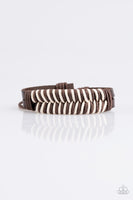 Paparazzi Accessories Mountain Expedition Brown Urban Bracelet