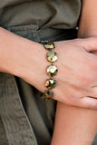Paparazzi Accessories Fabulously Flashy - Brass Bracelet