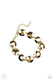 Paparazzi Accessories Fabulously Flashy - Brass Bracelet