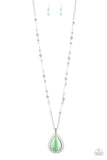 Paparazzi Accessories Fashion Flaunt Green Necklace Set