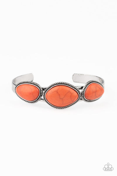 Paparazzi Accessories Stone Solace - Orange Bracelet