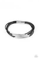 Paparazzi Accessories Power Cord Black Bracelet