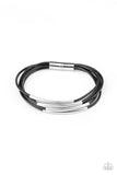 Paparazzi Accessories Power Cord Black Bracelet