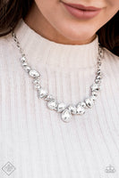 Paparazzi Accessories I Want It All White Necklace