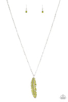 Paparazzi Accessories Soaring High - Green Necklace Set