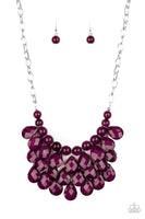 Paparazzi Accessories Sorry to Burst Your Bubble Purple Necklace Set