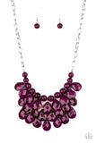 Paparazzi Accessories Sorry to Burst Your Bubble Purple Necklace Set
