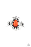 Paparazzi Accessories Tranquil Tide - Orange Ring