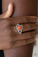 Paparazzi Accessories Tranquil Tide - Orange Ring