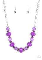 Paparazzi Accessories Hollywood Gossip - Purple Necklace Set
