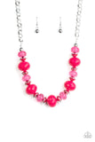 Paparazzi Accessories Hollywood Gossip - Pink Necklace Set