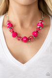 Paparazzi Accessories Hollywood Gossip - Pink Necklace Set