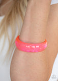 Paparazzi Accessories Major Material Girl - Pink Bracelet