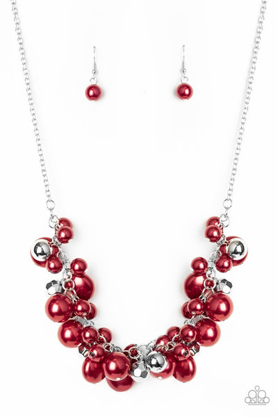 Paparazzi Accessories Battle of the Bombshells Red Necklace