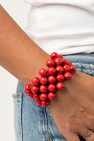 Paparazzi Accessories Tiki Tropicana - Red Bracelet