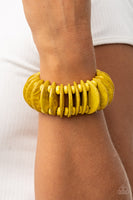 Paparazzi Accessories Tropical Tiki Bar - Yellow Bracelet