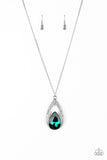 Paparazzi Accessories Notorious Noble Green Necklace Set