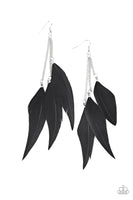 Paparazzi Accessories West Side Western - Black Earring