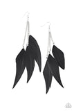 Paparazzi Accessories West Side Western - Black Earring