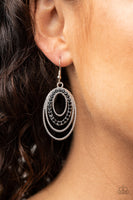 Paparazzi Accessories Date Night Diva - Black Earrings